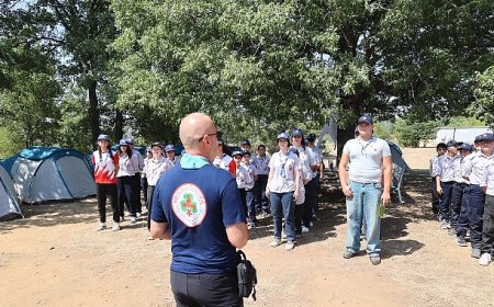 Büyükşehir izcileri Akseki’de kampta