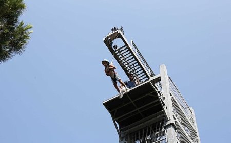 Küçükçekmece Belediyesi Macera Parklarına Ziyaretçi Akını