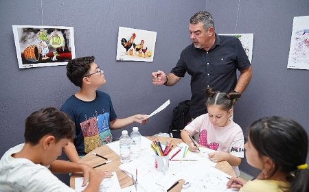 Haydi Çocuklar! Karikatürist Altan Özeskici ile Atölye Çalışmaları Başlıyor