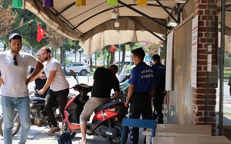 Büyükşehir’den Ahmetli’de Kaldırım İşgallerine Denetim
