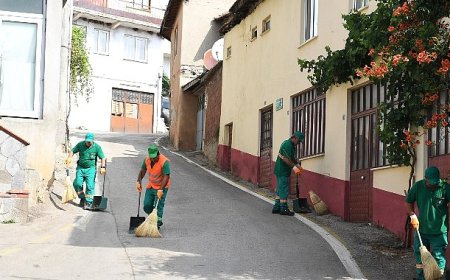 Osmangazi’de her gün 270 kilometre alan temizleniyor