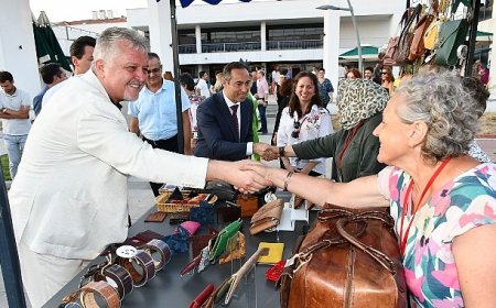 Lüleburgaz Belediyesi’nin ‘Üreten Kadın Meydanı’ açıldı