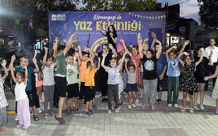 Osmangazi’de yaz etkinlikleri mahallelere neşe getirdi