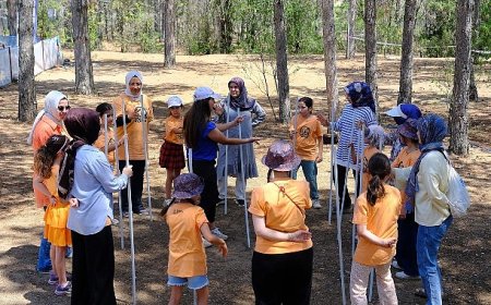 Anneler ve Kızları Konya Büyükşehir’in “Anne-Kız Kampı”nda Keyifli Vakit Geçirdi