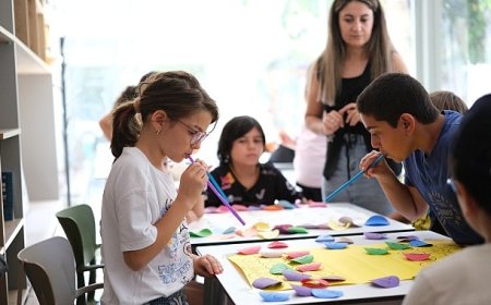 Bayraklılı çocuklar “Yaz Okulunu” çok sevdi