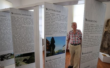 Kent Belleği Sergisi’ne Bucalı Göçmenoğlu’ndan tam not