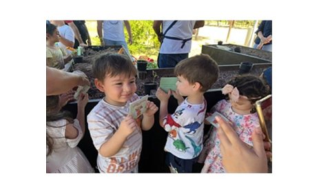 Miniklere doğadan sofraya tarım eğitimi