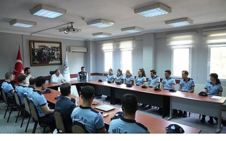 Milas Belediyesi Zabıta Memurları Görevlerine Başladı