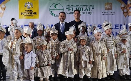 Konya Büyükşehir Belediyesi Kardeş Şehir Üsküp’te Sünnet Şöleni Düzenledi
