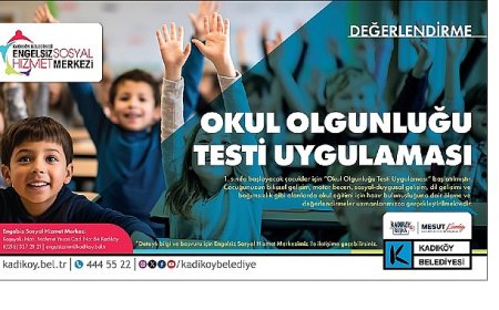 Kadıköy Belediyesi’nden “Okul Olgunluğu Testi” Uygulaması