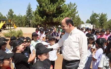 Başkan Altay 55 Bin Öğrenciyi Ağırlayacak Genç KOMEK Oyun Kampı’nda Çocukların Coşkusuna Ortak Oldu