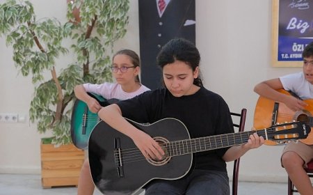 Başkan Çerçioğlu’ndan Geleceğin Müzisyenlerine Destek: Aydınlı Çocuklar Yaz Tatilini Müzikle Geçiriyor