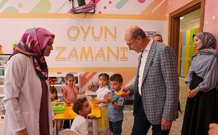 Başkan Pekyatırmacı Çocuklarla Bir Araya Geldi