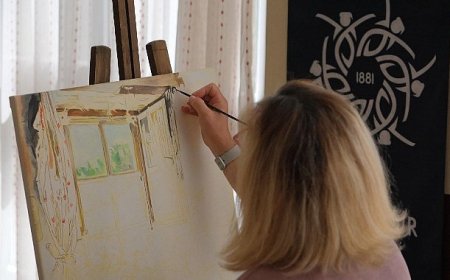 Başkan Çerçioğlu’yla Aydın’da Sanat Her Yaşta: Yetişkinler İçin Yaz Resim Kursları Devam Ediyor