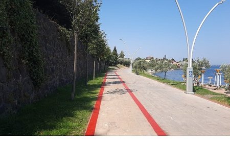 Büyükşehir, bisiklet yolu çizgilerini yeniliyor