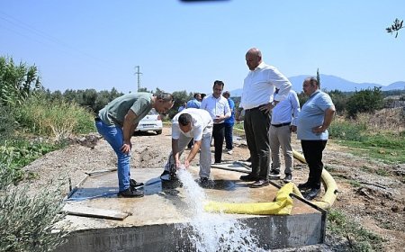 Büyükşehir’den Tiyenli Mahallesi’ne Yeni İçme Suyu Sondajı