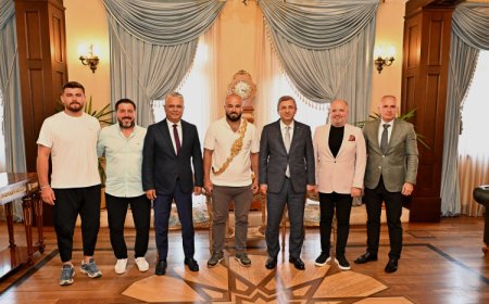 Orhan Okulu’dan Vali Şahin’e anlamlı ziyaret