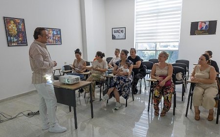 Yenişehir Belediyesinin anne ve çocuk eğitimleri sürüyor