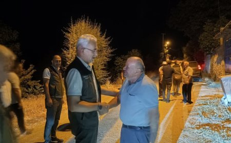 Orman Genel Müdürü Karacabey’den yangın kahramanına ziyaret