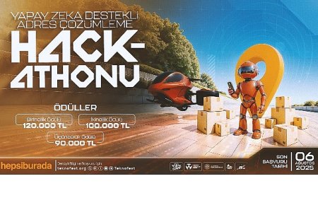 TEKNOFEST Yapay Zeka Destekli Adres Çözümleme Hackathon Yarışması Başvuruları Devam Ediyor