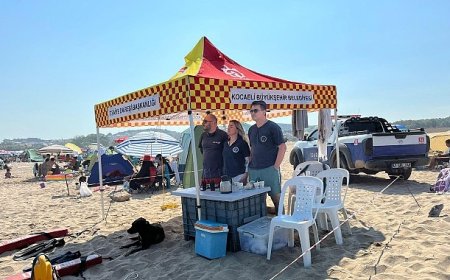 Sahillerde acıya aman vermediler