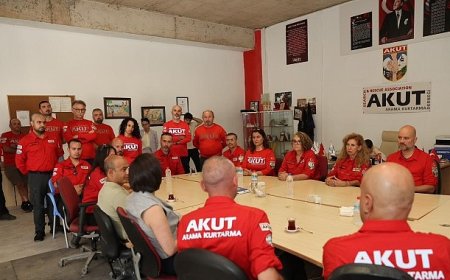 Başkan Kınay’dan AKUT İzmir Ekibine Taziye Ziyareti