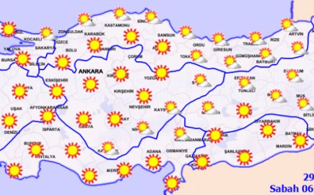 Bunaltıcı sıcaklıklarda değişiklik yok