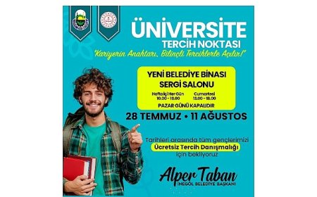 İnegöl Belediyesi’nden Ücretsiz Üniversite Tercih Danışmanlığı Hizmeti