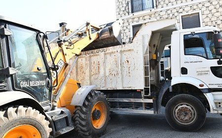Çiğli’de moloza kararlı müdahale, halka çağrı…