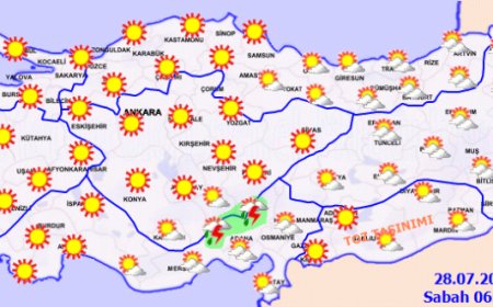 Meteoroloji’den kuvvetli rüzgar ve toz taşınımı uyarısı