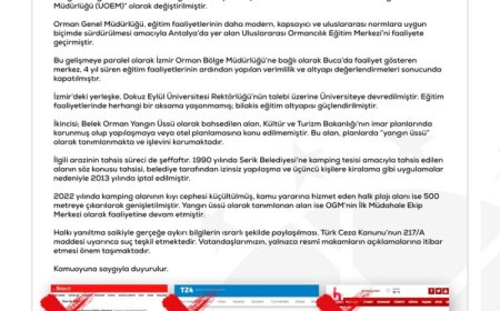 İletişim’den ‘Buca ve Belek’ iddialarına yalanlama