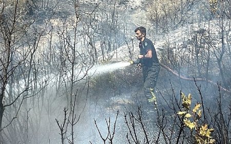 Kocaeli itfaiyesi Bursa’ya desteğe koştu