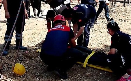 İzmir İtfaiyesi kuyuya düşen yurttaşı kurtardı