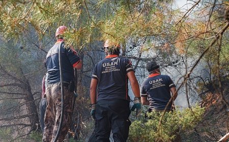 Üsküdar Belediyesi’nden Eskişehir ve Uşak’taki Yangınlara Müdahalede Destek
