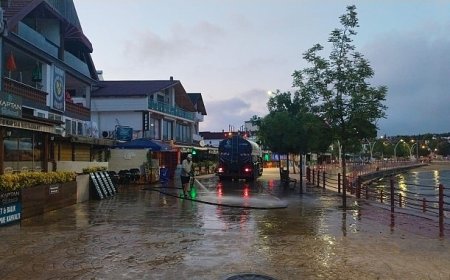 Kandıra sahillerinde 992 ton çöp toplandı