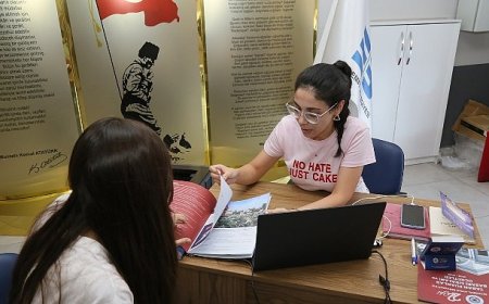 Edremit Belediyesi tercih döneminde adayların yanında