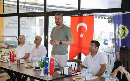 Başkan Görkem Duman muhtarlarla buluştu