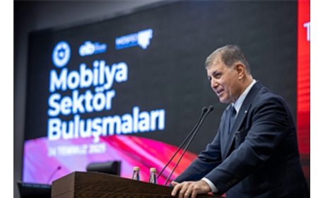 Başkan Tugay mobilya sektörünün geleceğine yön verecek formülleri anlattı