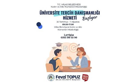 Milas Belediyesi Tercih Döneminde Adayların Yanında Olacak