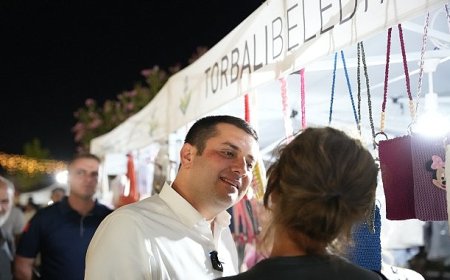 Torbalı’da Gece Pazarı Başladı