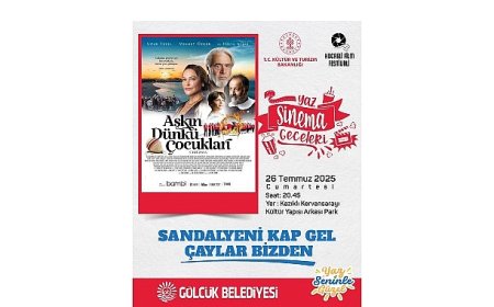 Yaz Sinema Geceleri “Aşkın Dünkü Çocukları” ile Devam Edecek