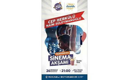Açık havada sinema keyfi başlıyor