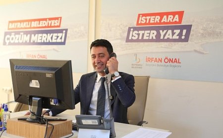 Bayraklı’da 15 ayda 26 bin 456 talep çözüme kavuştu