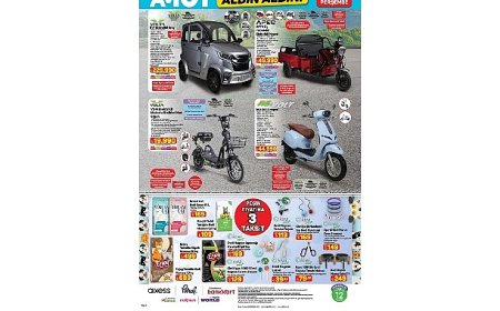 Tiny House ve Elektrikli Araç 24 Temmuz’da A101’de