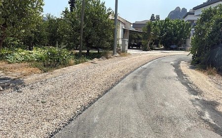 Kuzdere’de altyapı çalışması