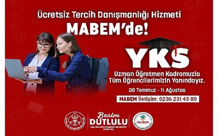 Büyükşehir’den Ücretsiz YKS Tercih Danışmanlığı