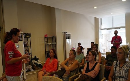 Çeşme Belediyesi ve AKUT’tan Temel Afet Bilinci Eğitimi