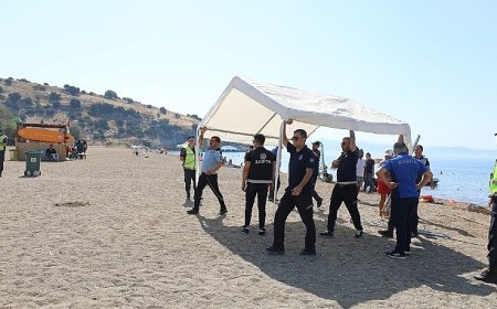 Menderes Belediyesi’nden Şezlong Operasyonu