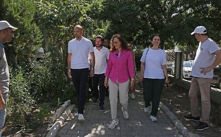 Karşıyaka Belediyesi’nden çevreci sulama: Yer altından yeşil alanlara!