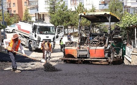 Çankaya’da asfalt çalışmaları sürüyor ASFALT ÇALIŞMALARI SÜRÜYOR